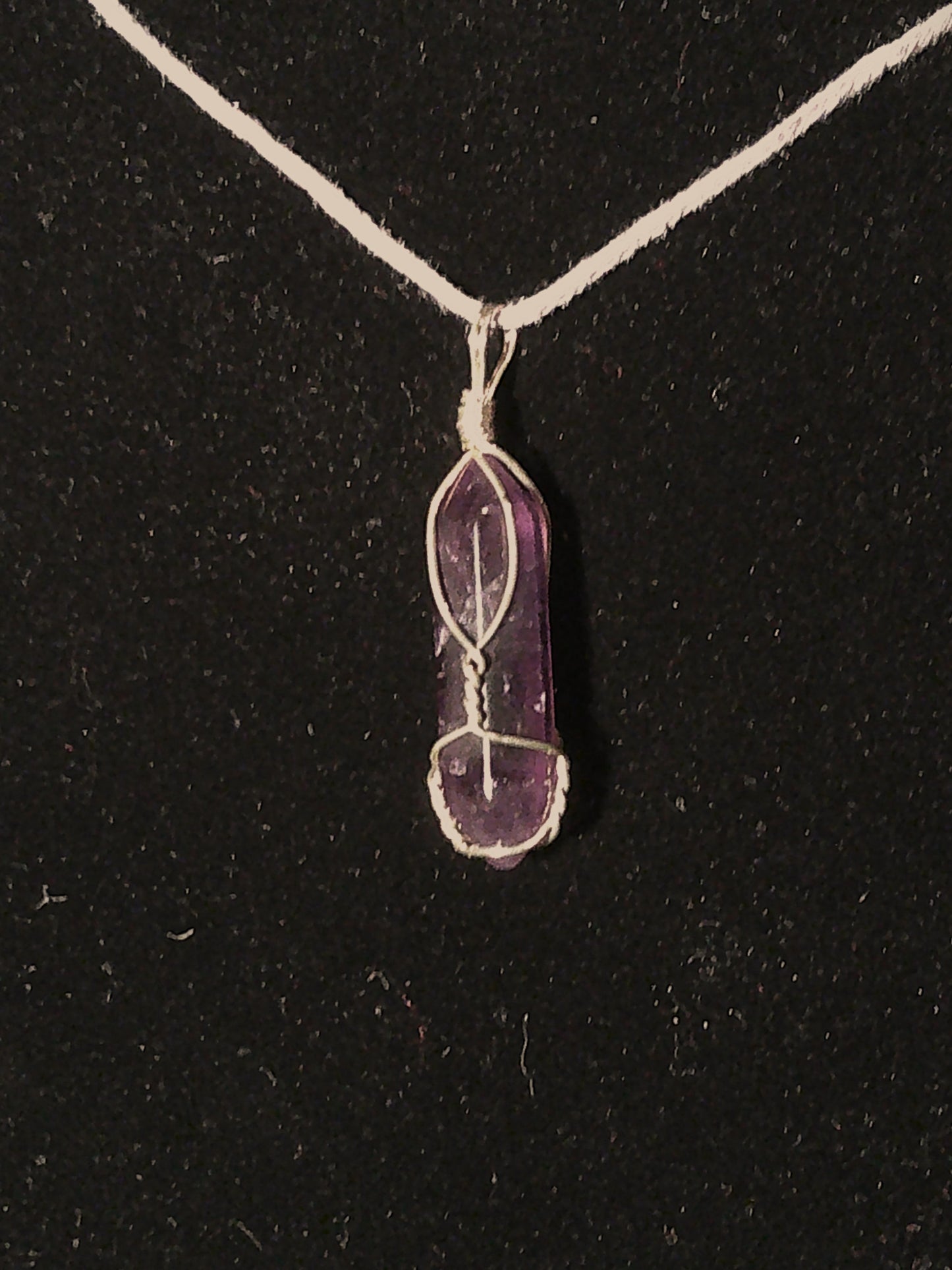 Amethyst Pendant Necklace