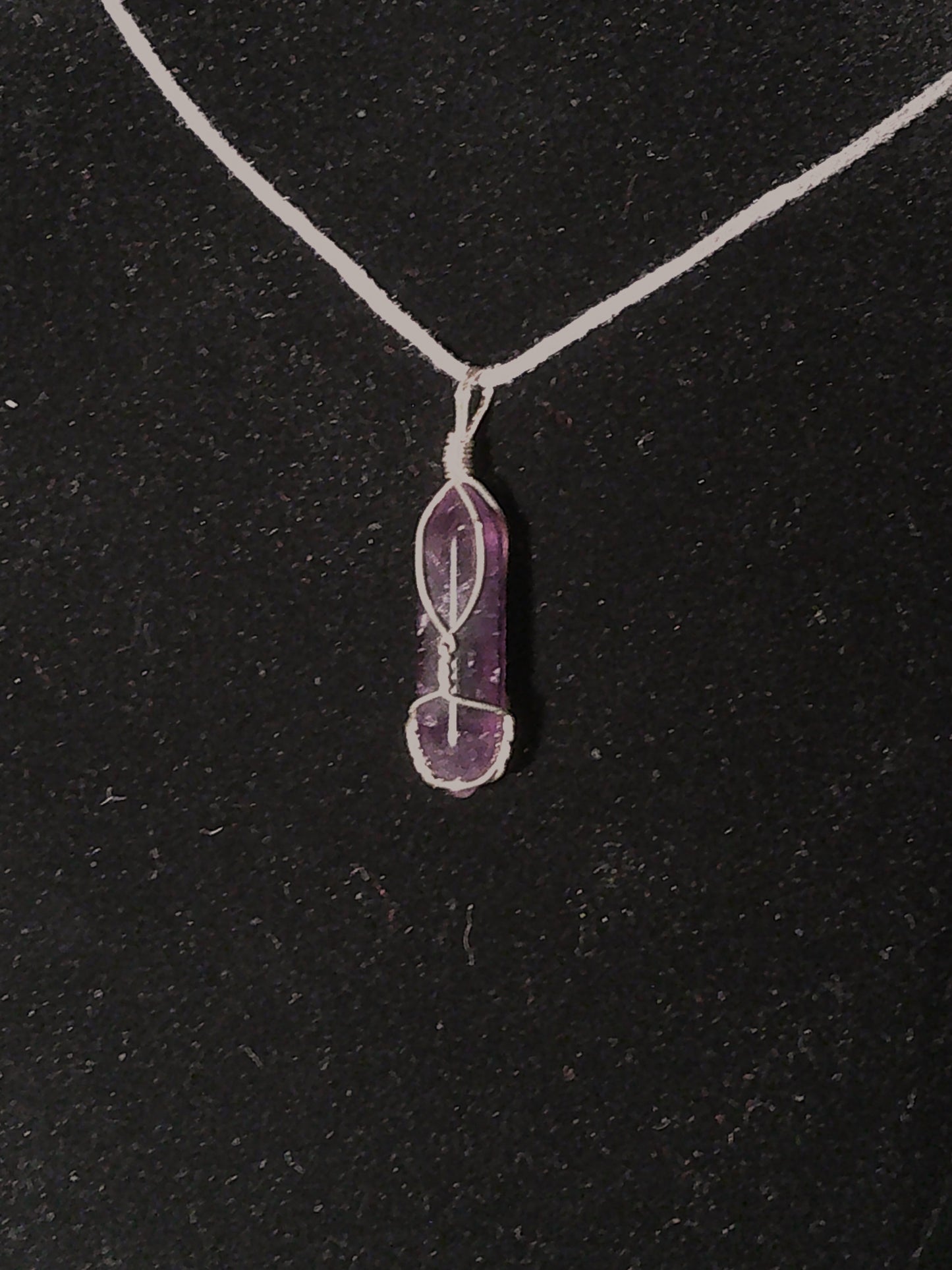 Amethyst Pendant Necklace