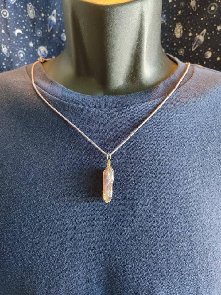 Amethyst Pendant Necklace